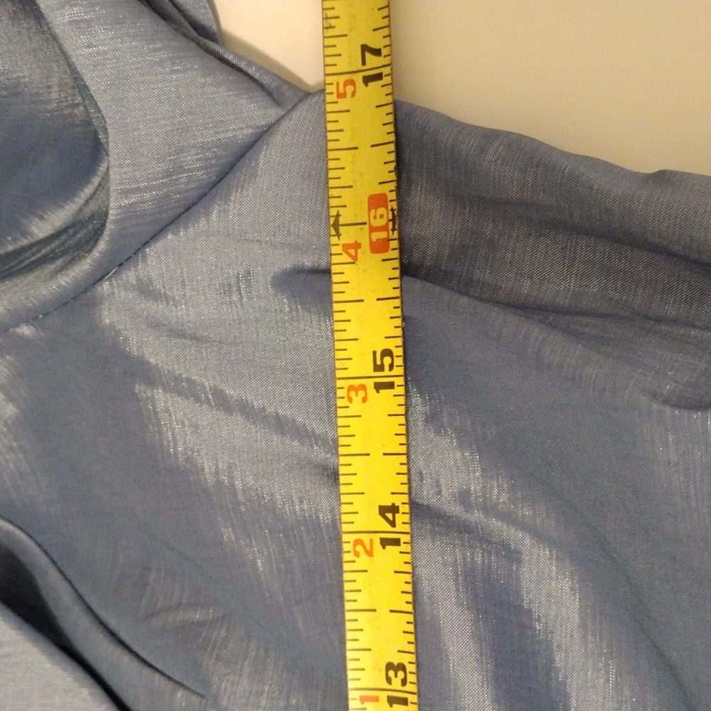 Alex Evenings Stretch Taffeta 3/4 Sleeve Formal Blouse. Size MP - Picture 7 of 8